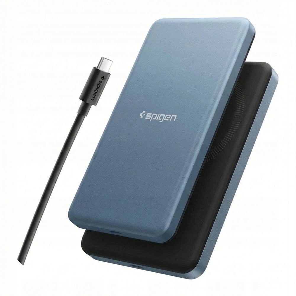 Powerbanka Spigen EA2205MQ Essential MagSafe 5000MAH 22.5W QI2 tmavě modrá