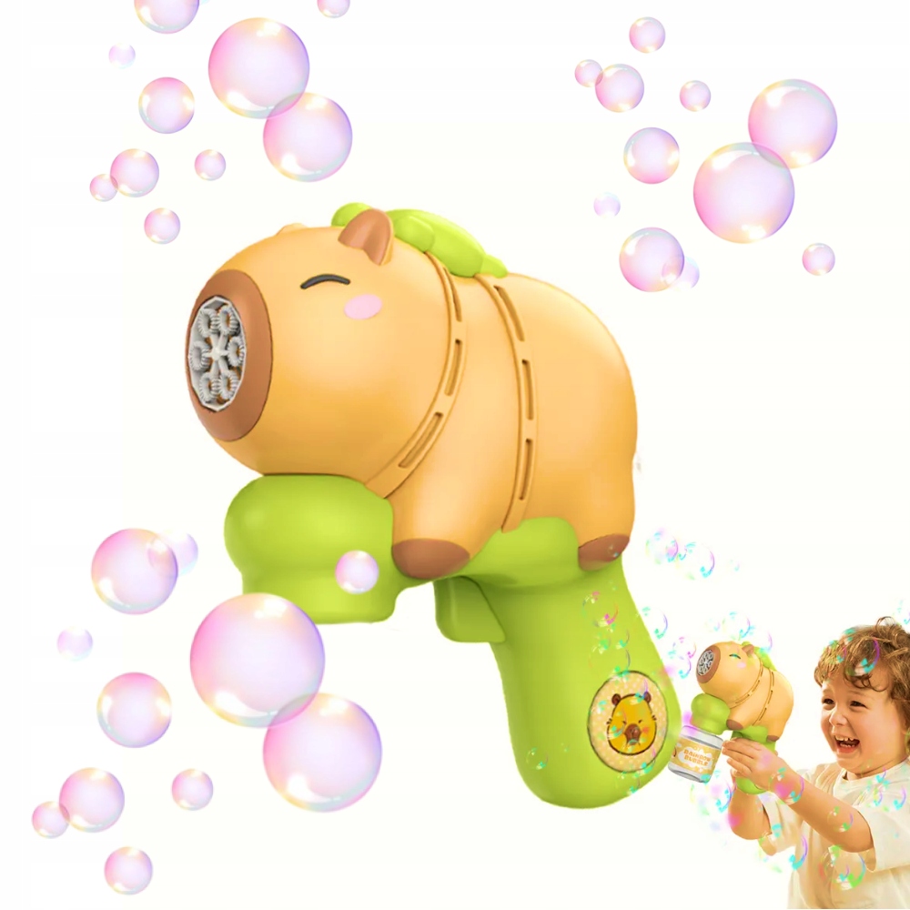 GENERATOR BĄBEL MYDLANYCH KAPIBARA PREZENT DLA DZIECI ŚWIĘTO AUTOMATYCZNY