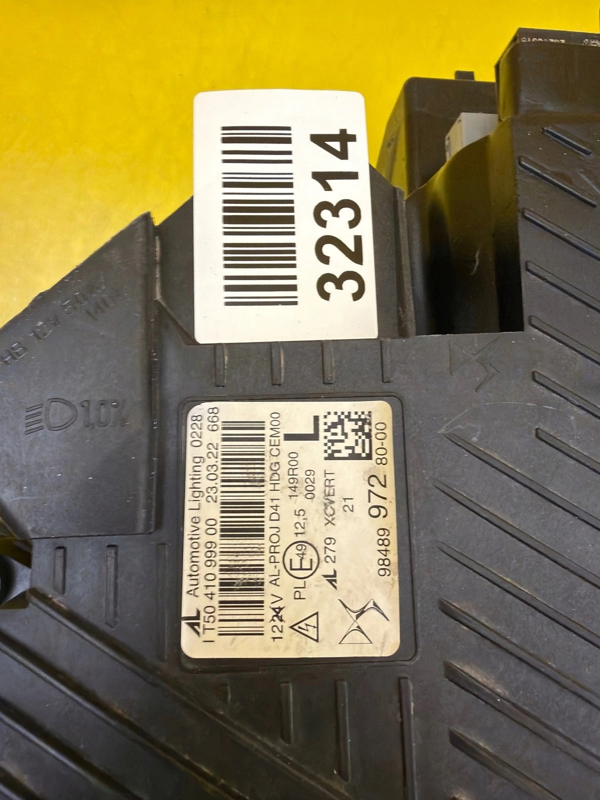 light front left Citroen DS4 2 II Full Led 9848997280