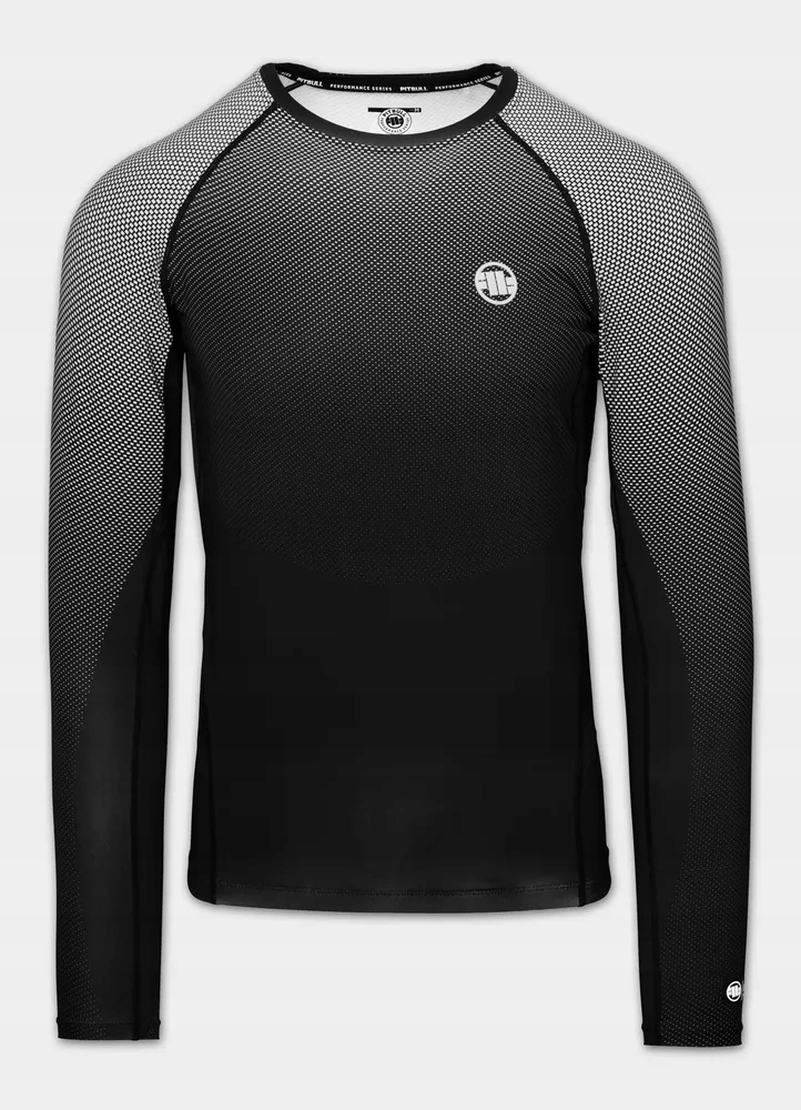 Pánský sportovní longsleeve Pitbull Rashguard technický tréninkový Ranked