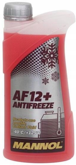 

Mannol Gotowy Płyn Chłodniczy Czerwony G12 -40 1L
