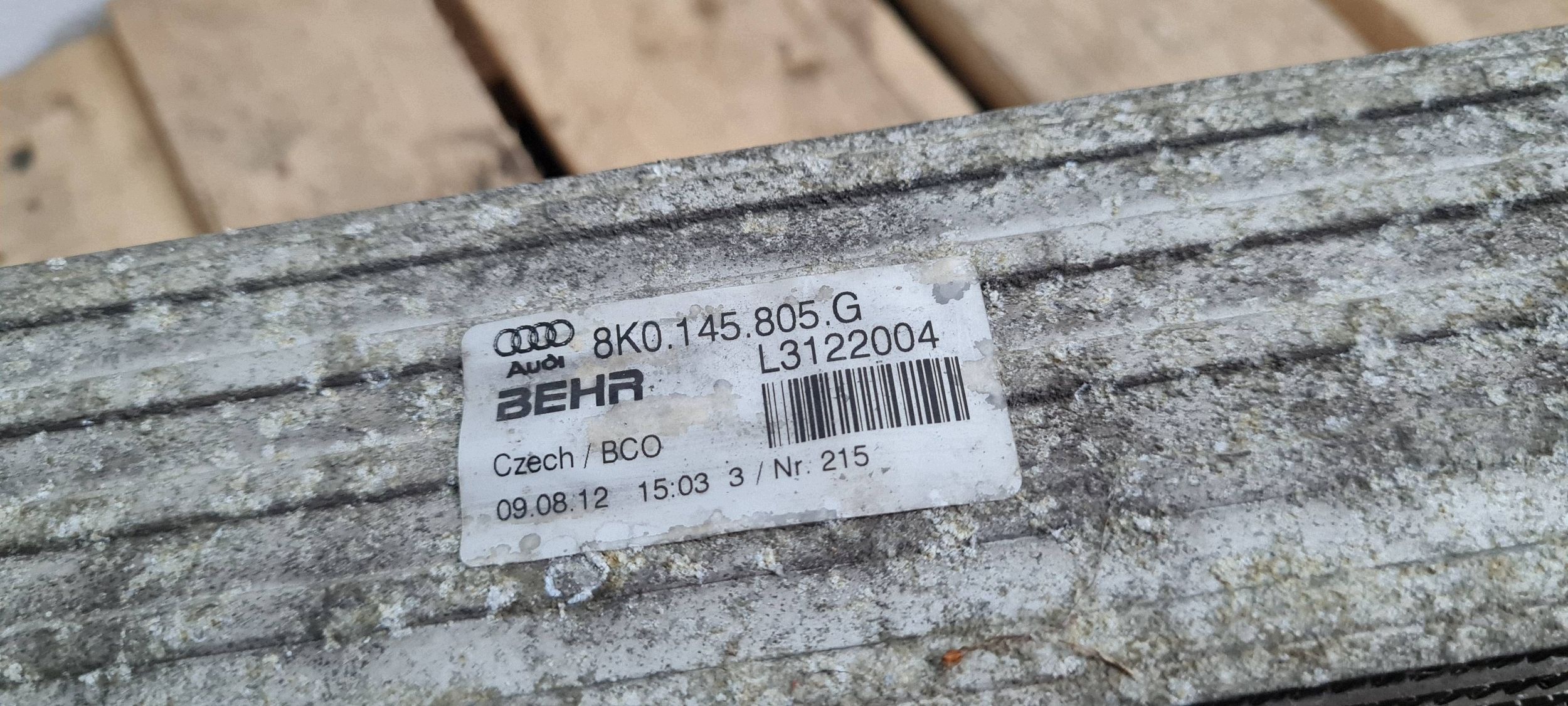 A5 8T LIFT Kühler INTERCOOLER luft 8K0145805G A4 B8 A5