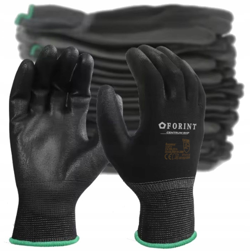Rękawice FORINT poli 10 par