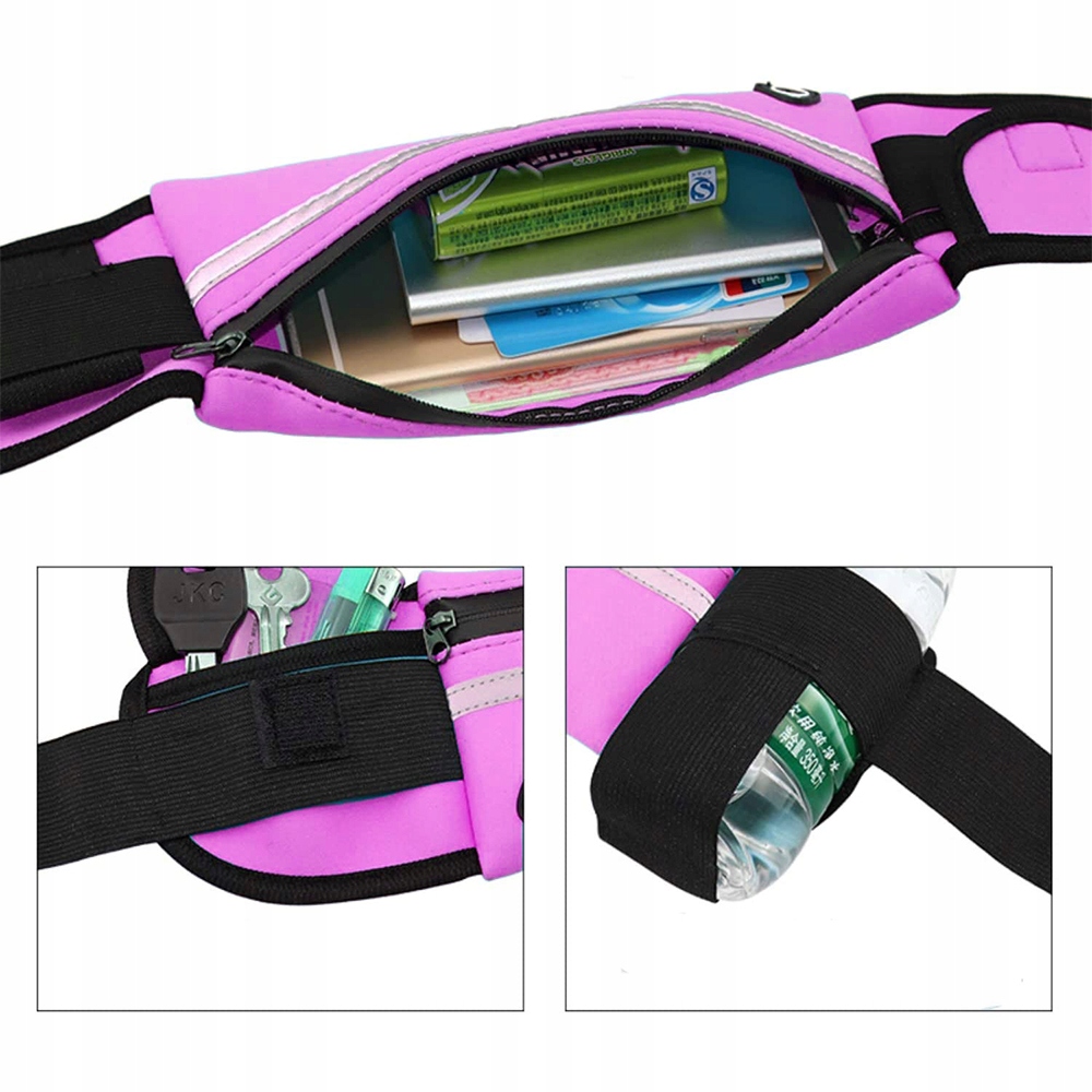 SASZETKA SAKWA NERKA PAS DO BIEGANIA JOGGINGU NA TELEFON BIDON KIESZONKA Marka inna