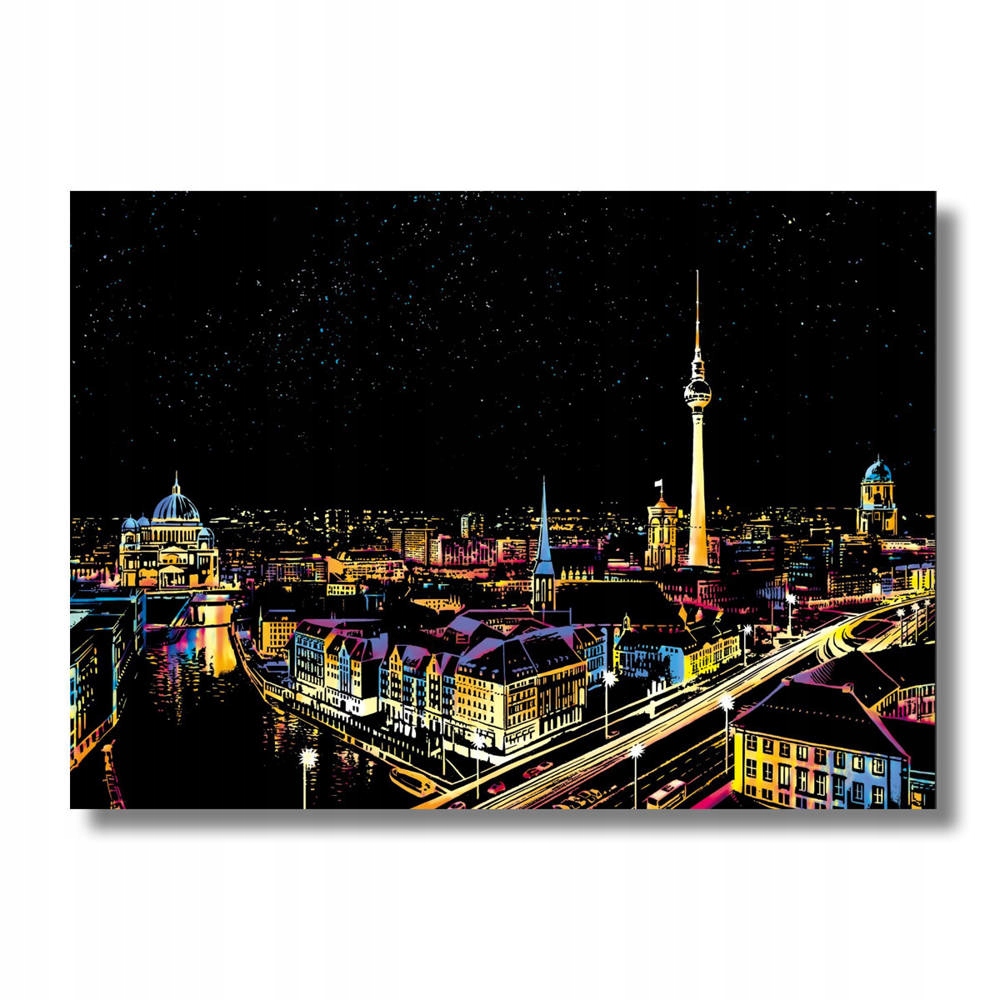 Magiczna Zdrapka Obraz ZDRAPYWANK Malowanie ZESTAW Bohater brak