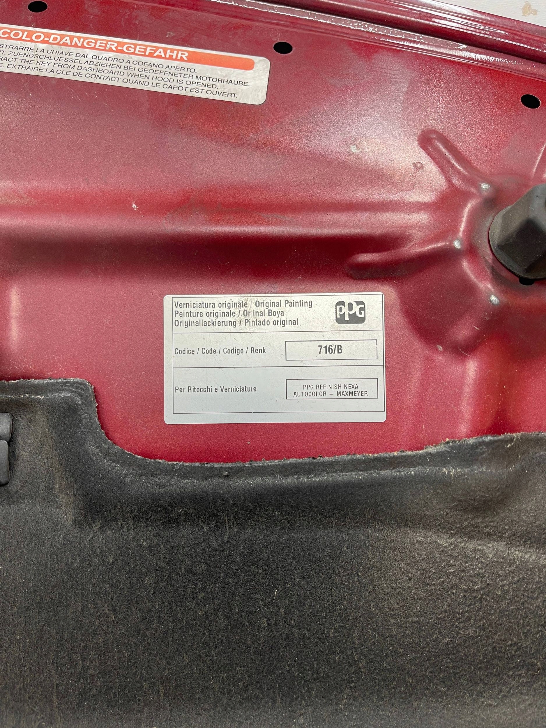 bonnet front FIAT TIPO 2 II 15- 716/B