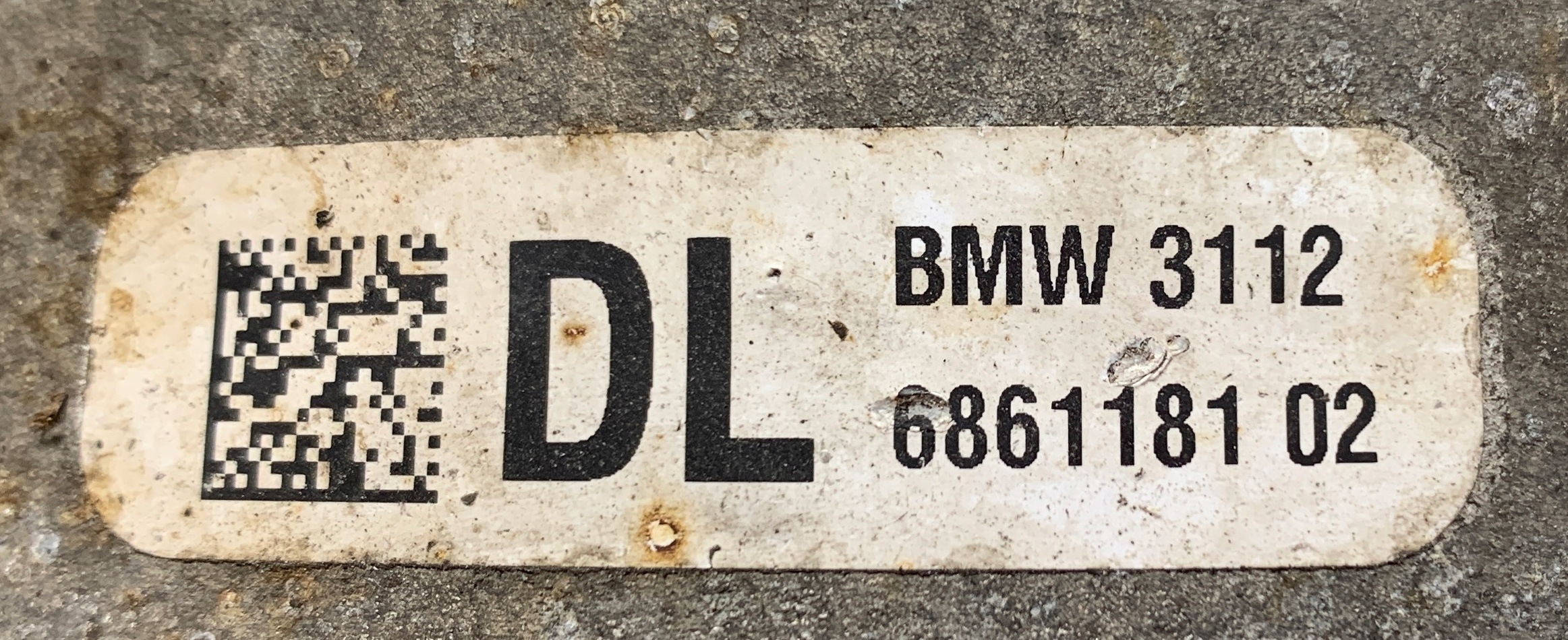 BMW G30 G31 X-DRIVE swing left front arm