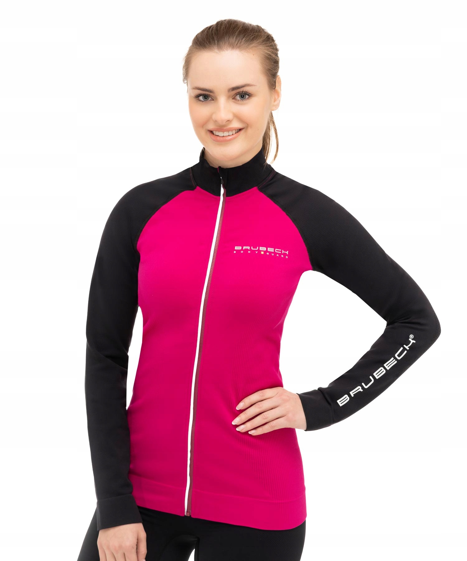 Brubeck bluza termoaktywna damska szybkoschnąca do biegania Athletic L
