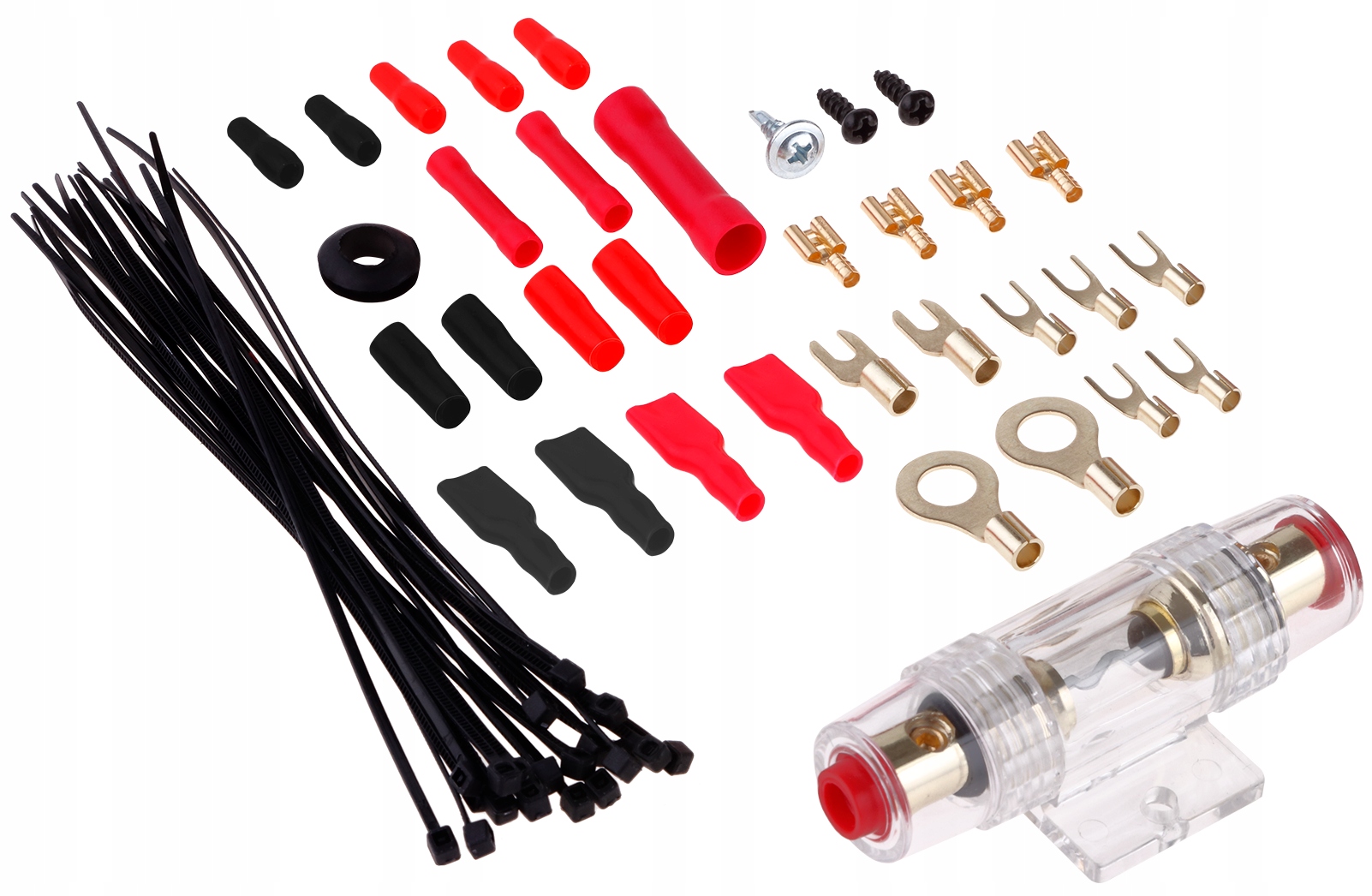 PRZEWODY KABLE DO WZMACNIACZ SUBWOOFER TUBA ZESTAW Kod producenta ZLA0413