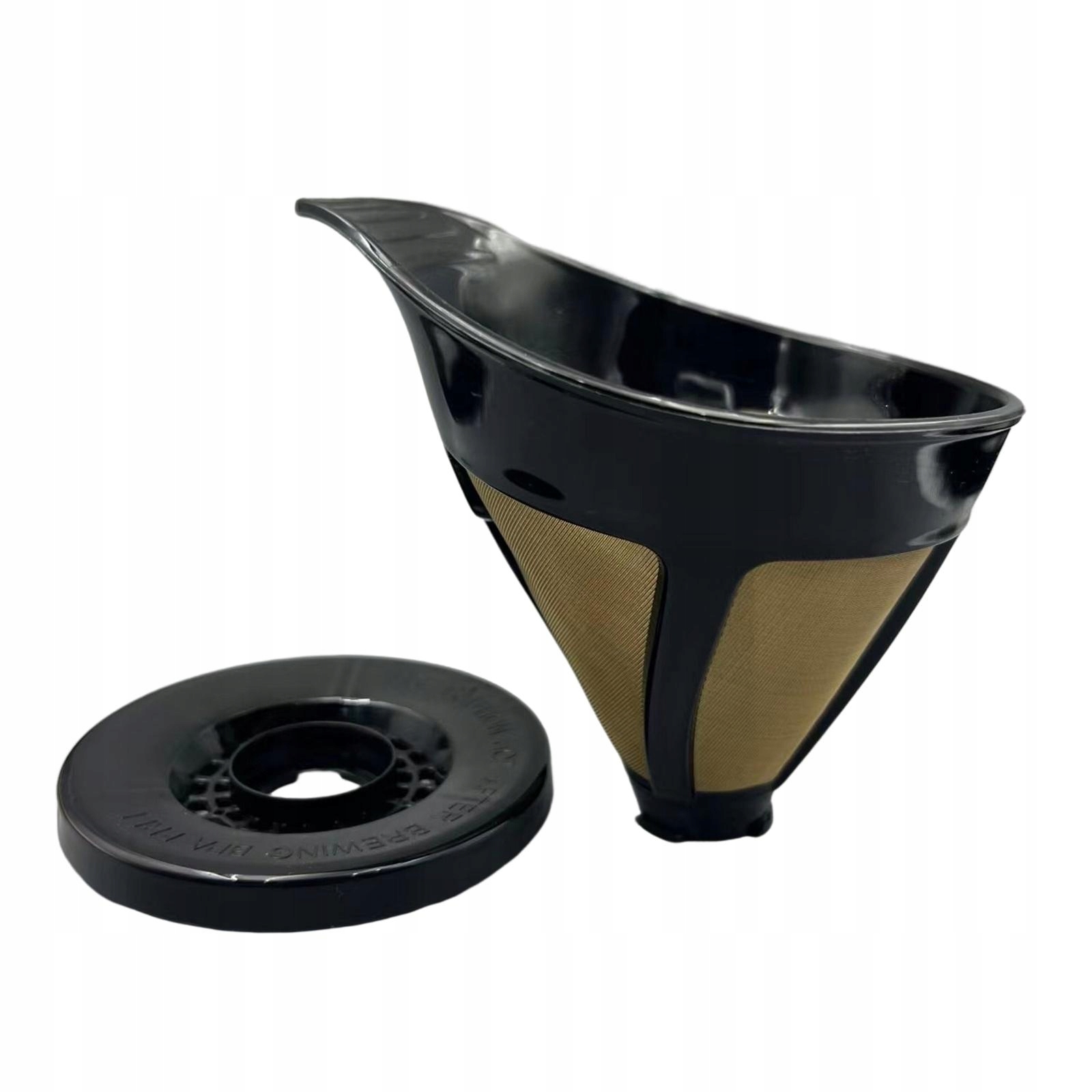 Napar przelewowy z pojedynczą filiżanką kawy Długość całkowita 0.1 cm