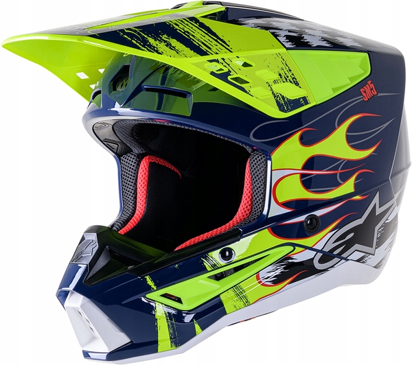 Helma Alpinestars SM5 Supertech M5 Rash navy/yellow XL