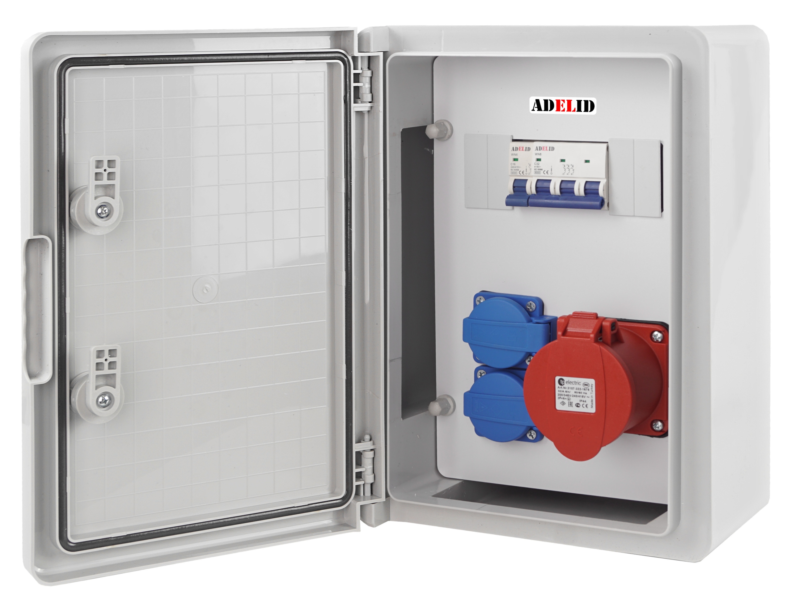 ROZDZIELNICA ELEKTRYCZNA ROZDZIELNIA SKRZYNKA BUDOWLANA ZABEZPIECZONA EAN (GTIN) 5900378968245