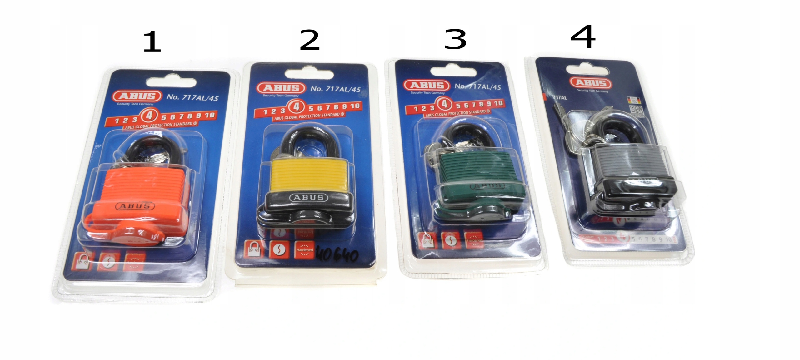 ABUS KŁÓDKA 717AL WODOODPORNA ZEWNĘTRZNA MOCNA 55 Marka Abus