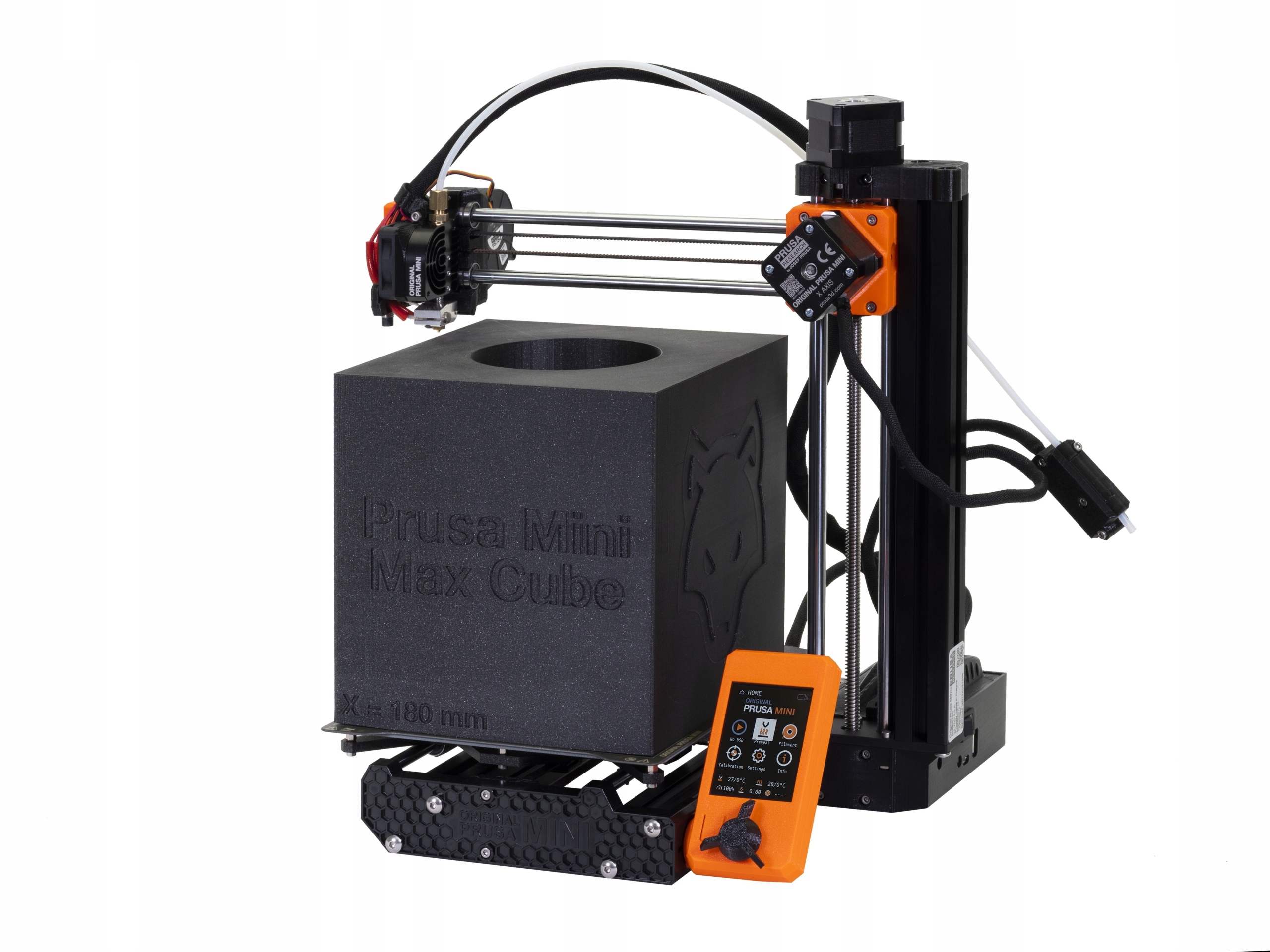 Drukarka 3D | Czarna KIT Original Prusa Mini+ PLUS Model Mini+