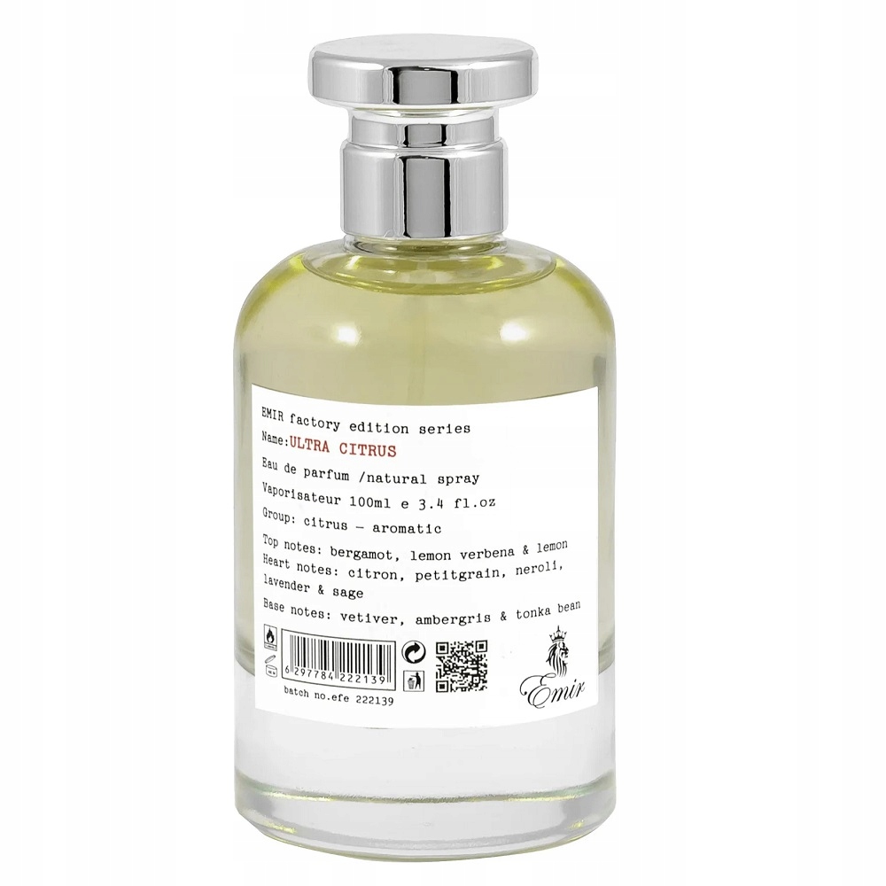 Emir Ultra Citrus Edp 100ml Spráj