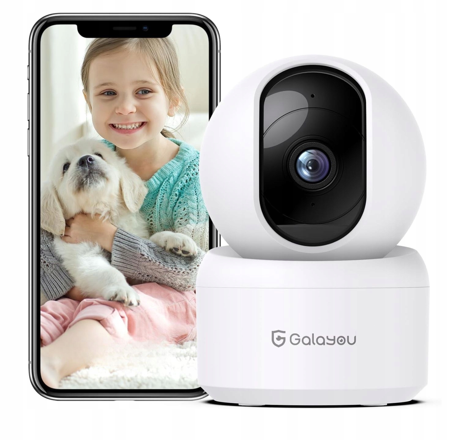 WiFi kamera 5MP 360 stupňů vnitřní noční monitorování audio obousměrná