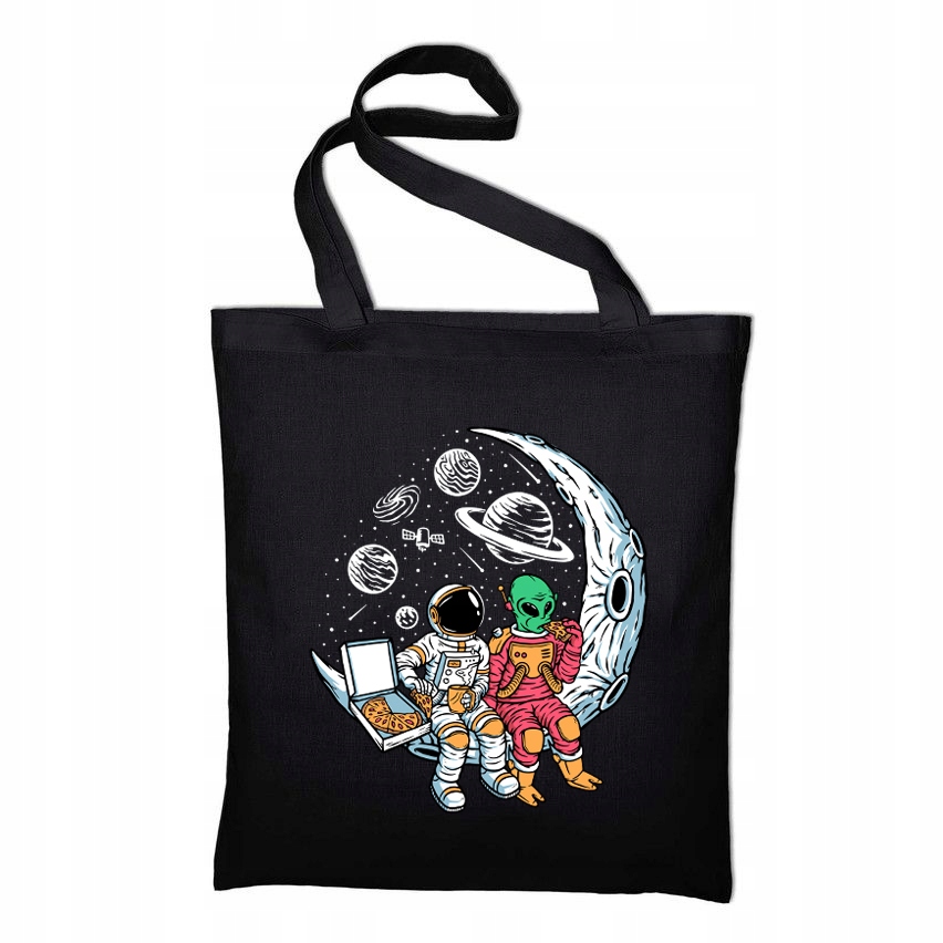 

Torba Ekologiczna Bawełniana na zakupy Alien 17