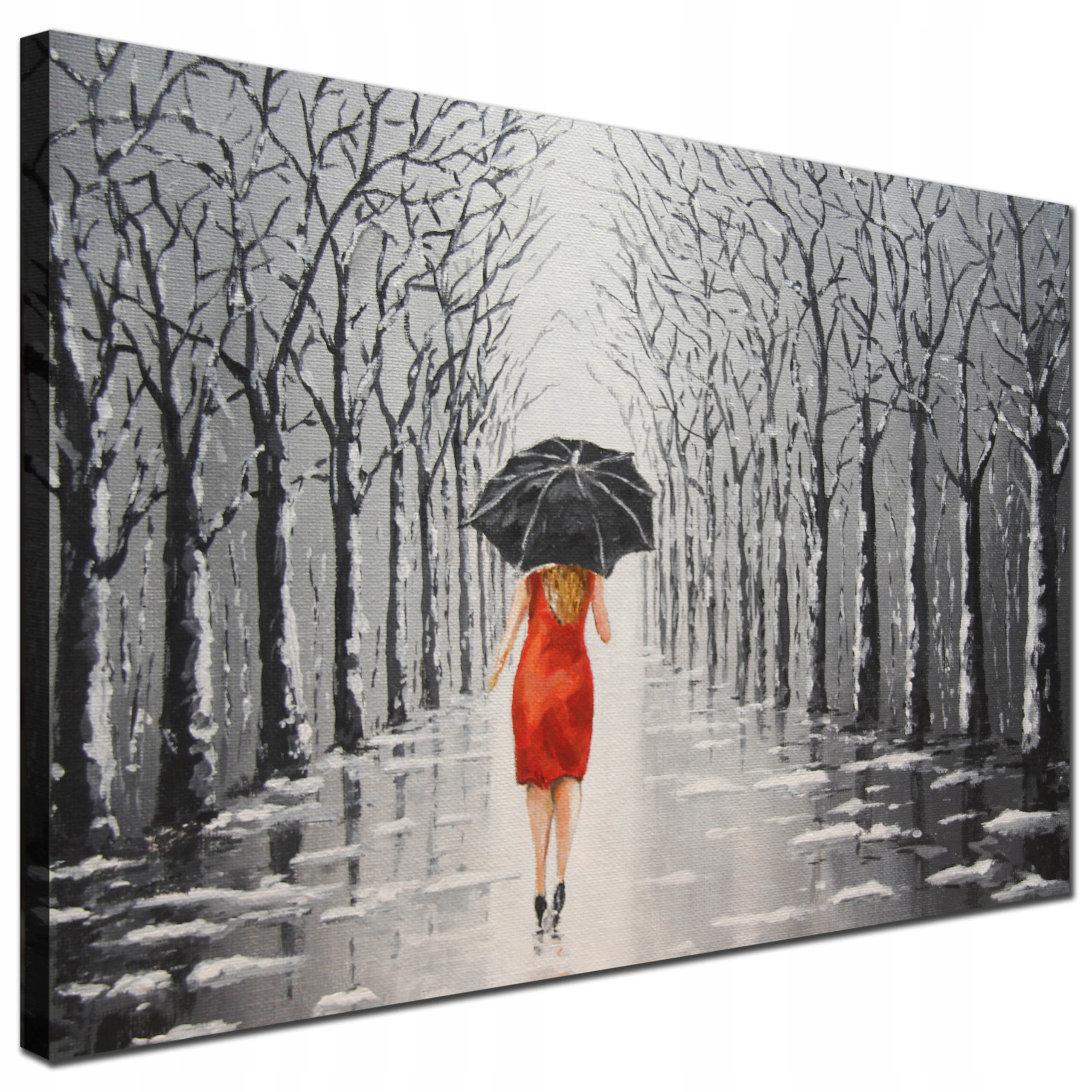 Nowoczesny obraz Postać Kobiety salon płótno canvas 120x80