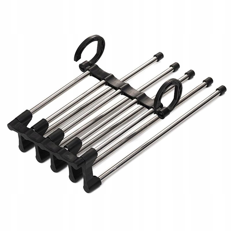 MAGICZNY WIESZAK NA SPODNIE ORGANIZER 5 PAR Szerokość mebla 15 cm