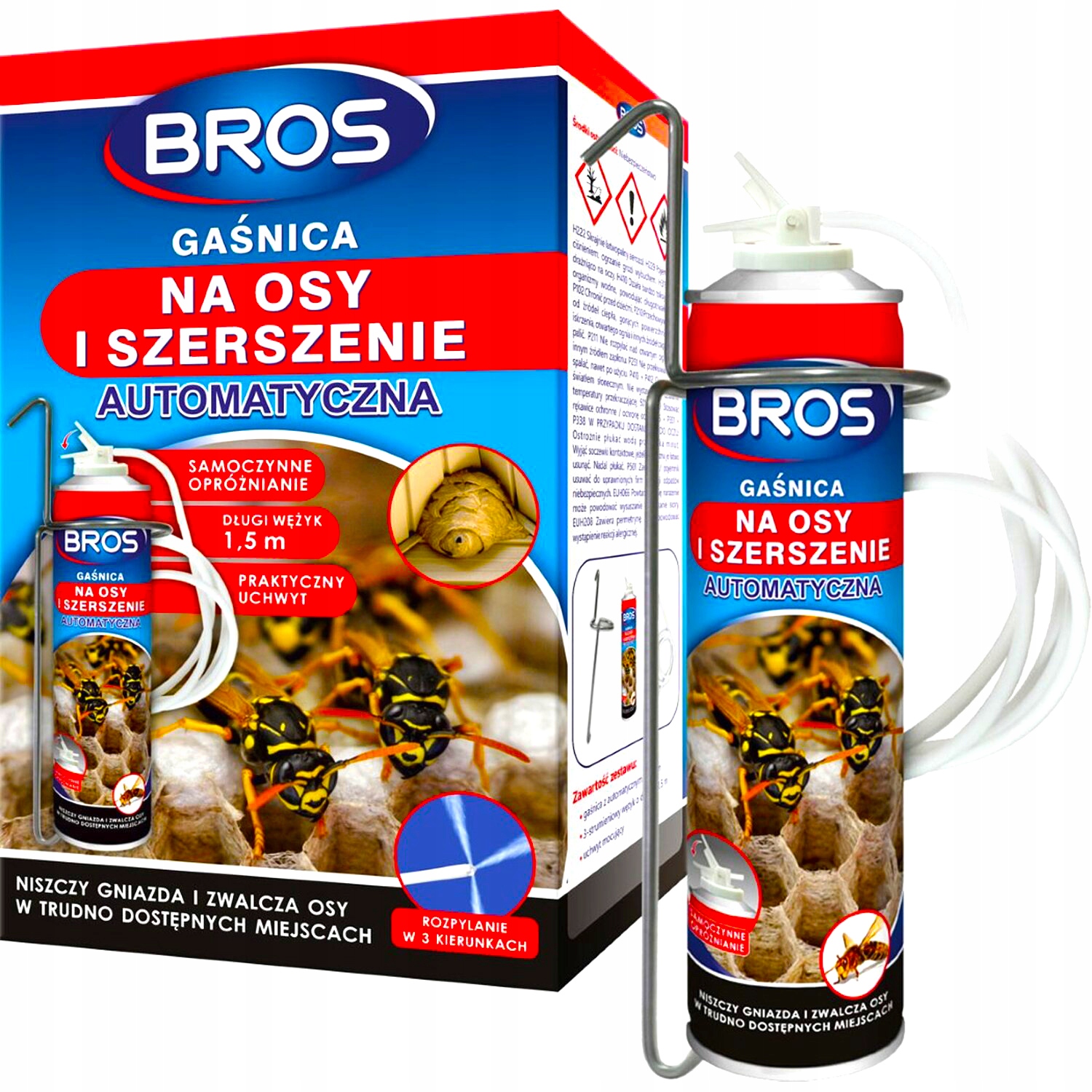 

Automatyczna Gaśnica Bros Na Osy Szerszenie Gniazd