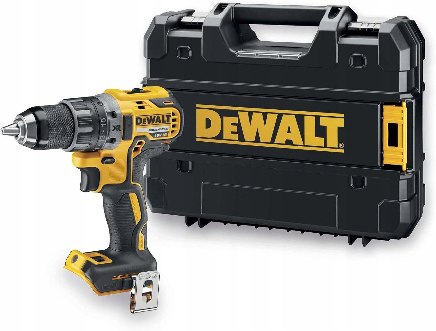 aku vrtačka DeWalt 18V Xr bezkartáčový DCD791NT Kufr 70Nm