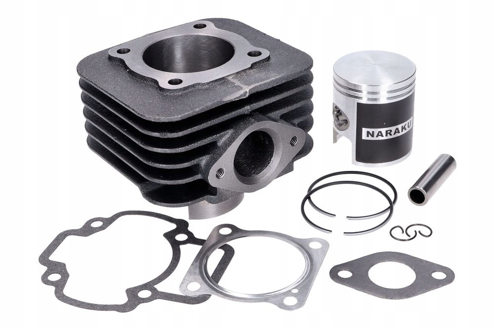 Cylinder Kit Naraku V2 70cc, Gilera Piaggio 50 Ac 2T (bez hlavy)