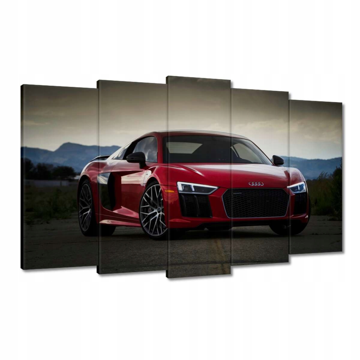 Obrazy 100x60 Červené Audi Quattro
