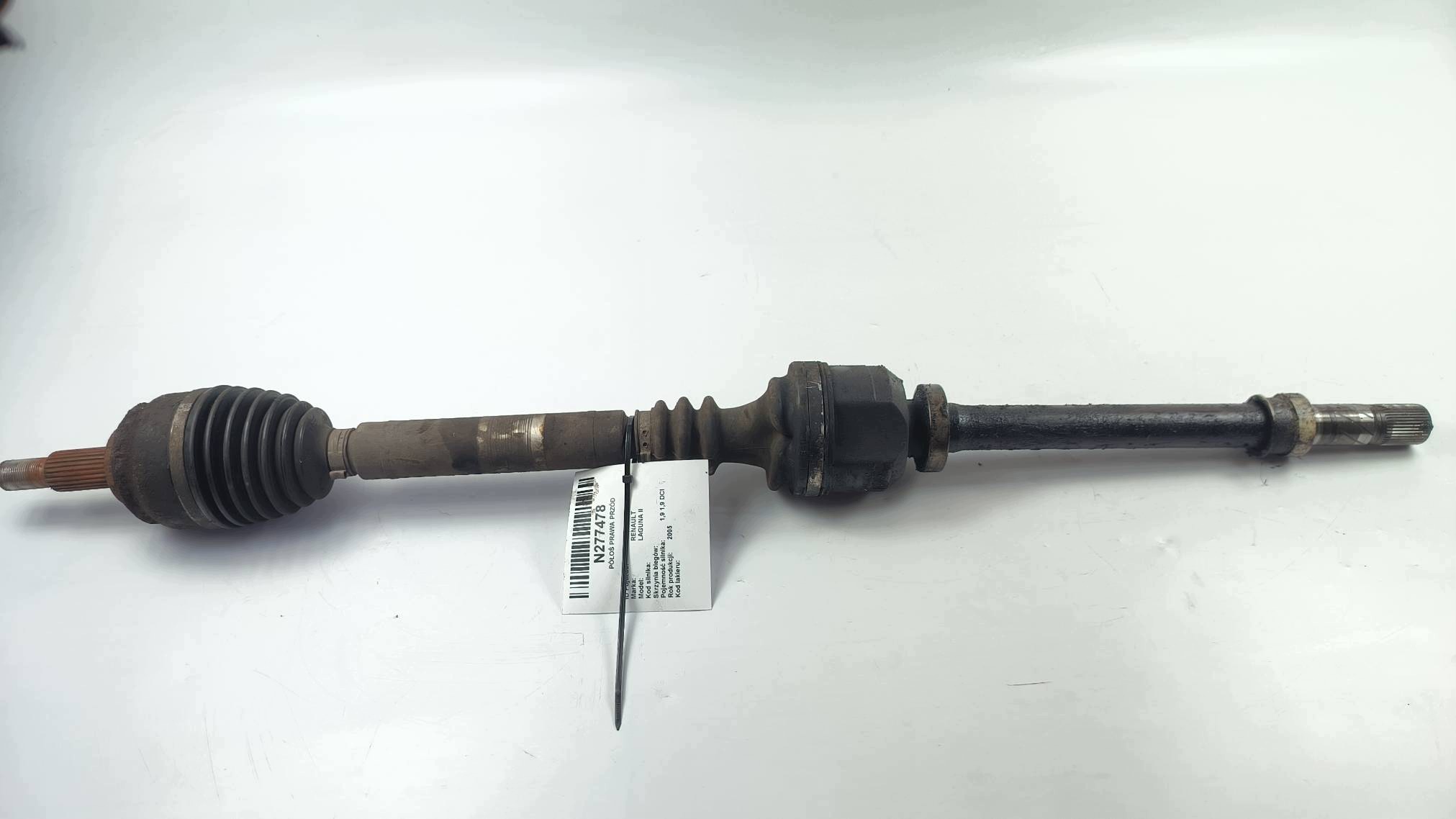 semi-axis right front 8200387466 RENAULT LAGUNA II