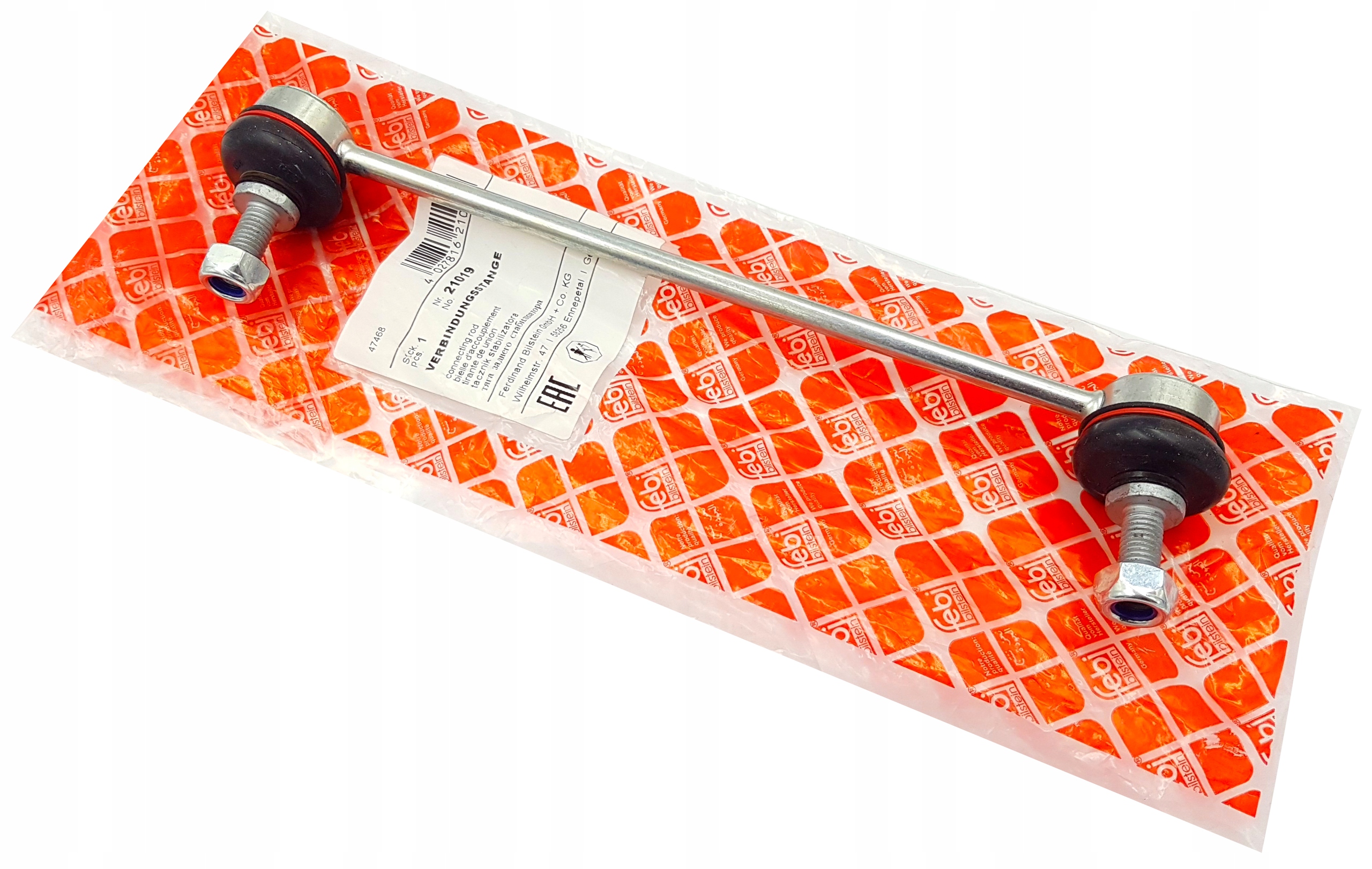 FEBI ŁĄCZNIK STABILIZATORA FORD MONDEO MK3 TYŁ