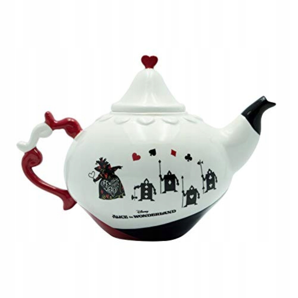 Disney Teapot Alice Queen Of Hearts