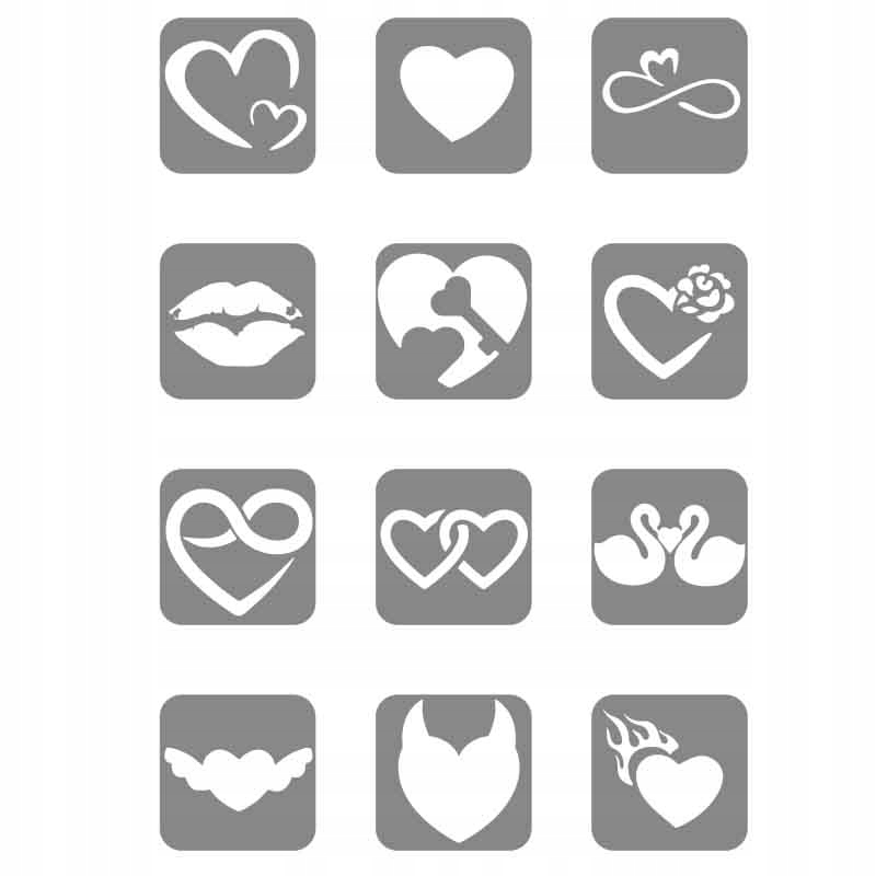 

Szablony Do Tatuaży Brokatowych Miłość Mały