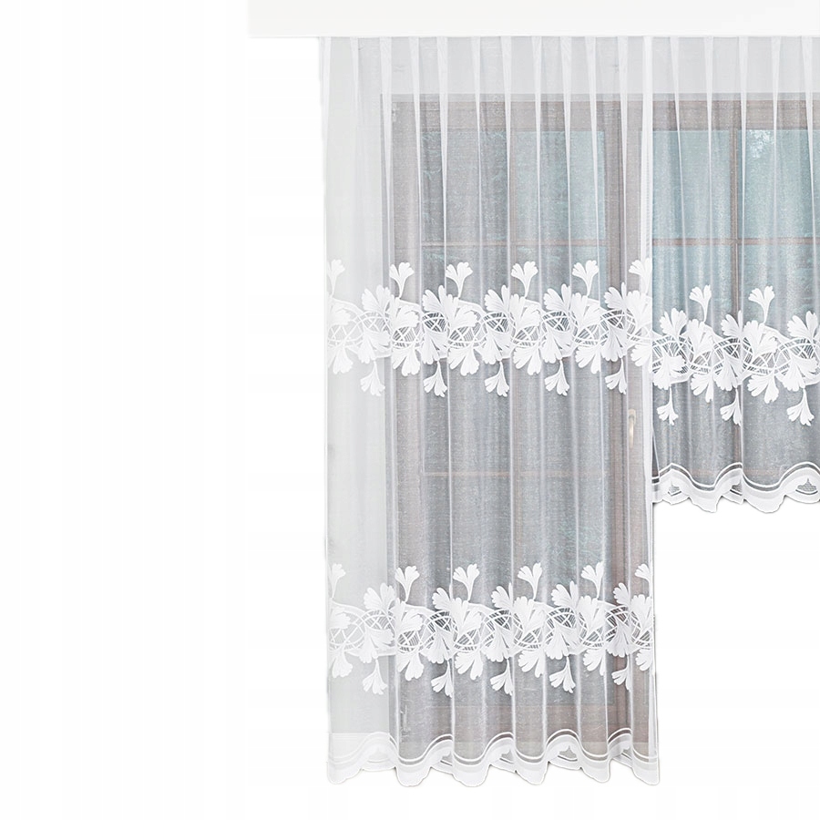 

Firanka gotowa żakardowa Girona P biała 200x250