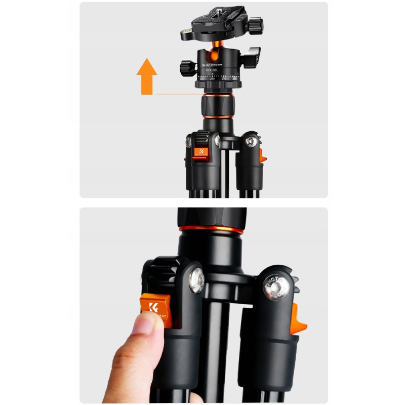 Stativ (tripod s kulovou hlavou K&f Concept K234A1 KF09.080 V1