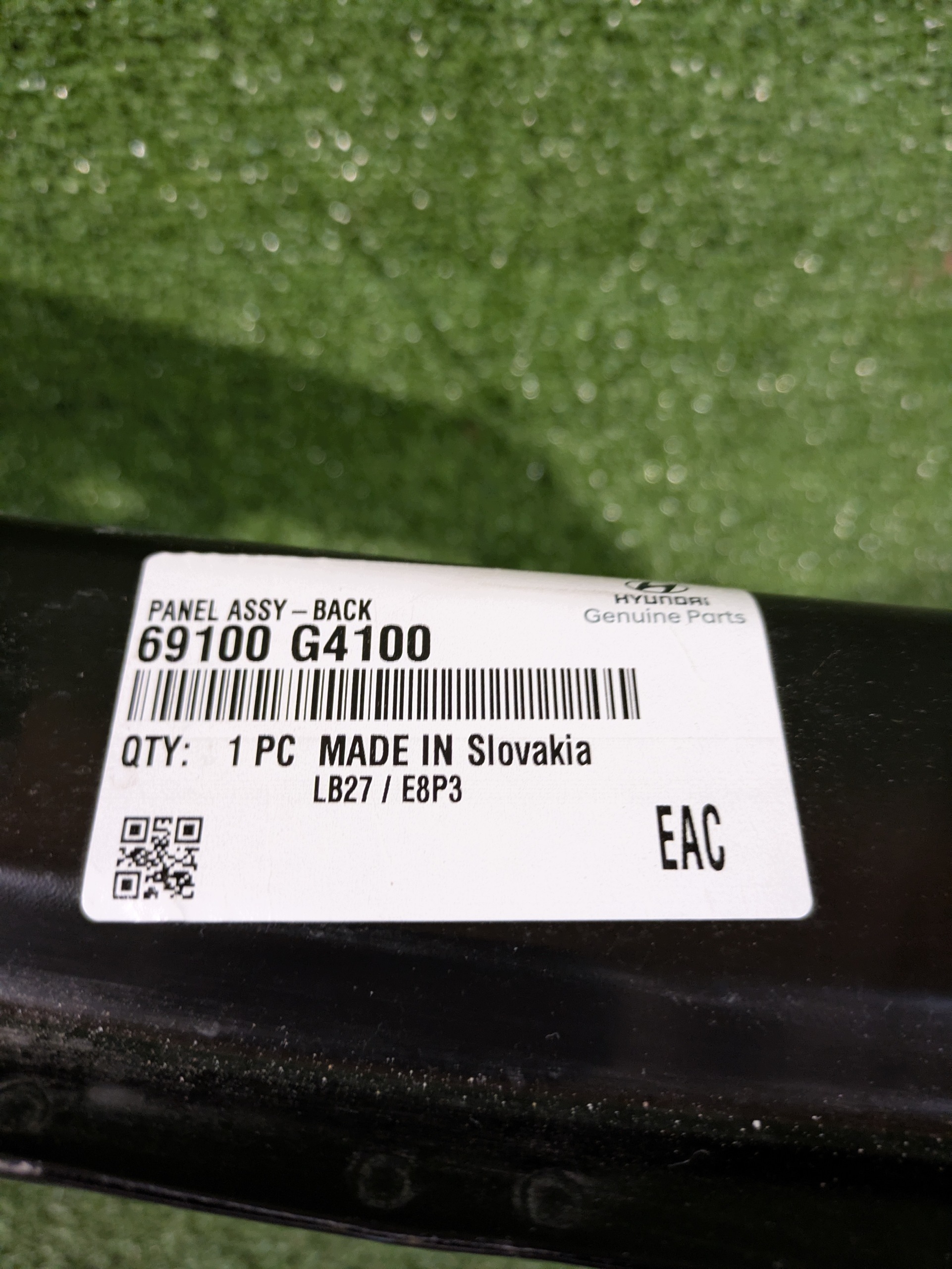 rear panel rear part HYUNDAI I30 III HB 17- NR.P343
