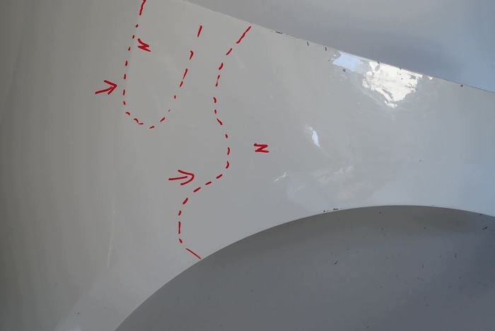 BMW F40 1 fender left front front