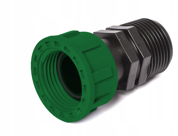 

Dwuzłącze Złącze Kolektor Swivel M-f 1" Gz-gw