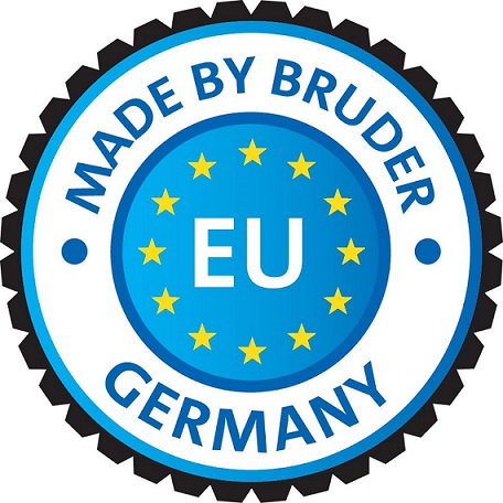 BRUDER Land Rover z przyczepą + figurka 02592 Marka Bruder