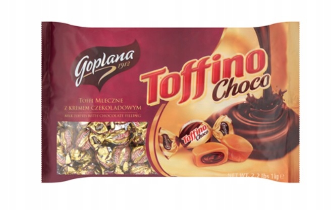 Levně Solidarita Goplana Toffino Choco 4 x 1 kg