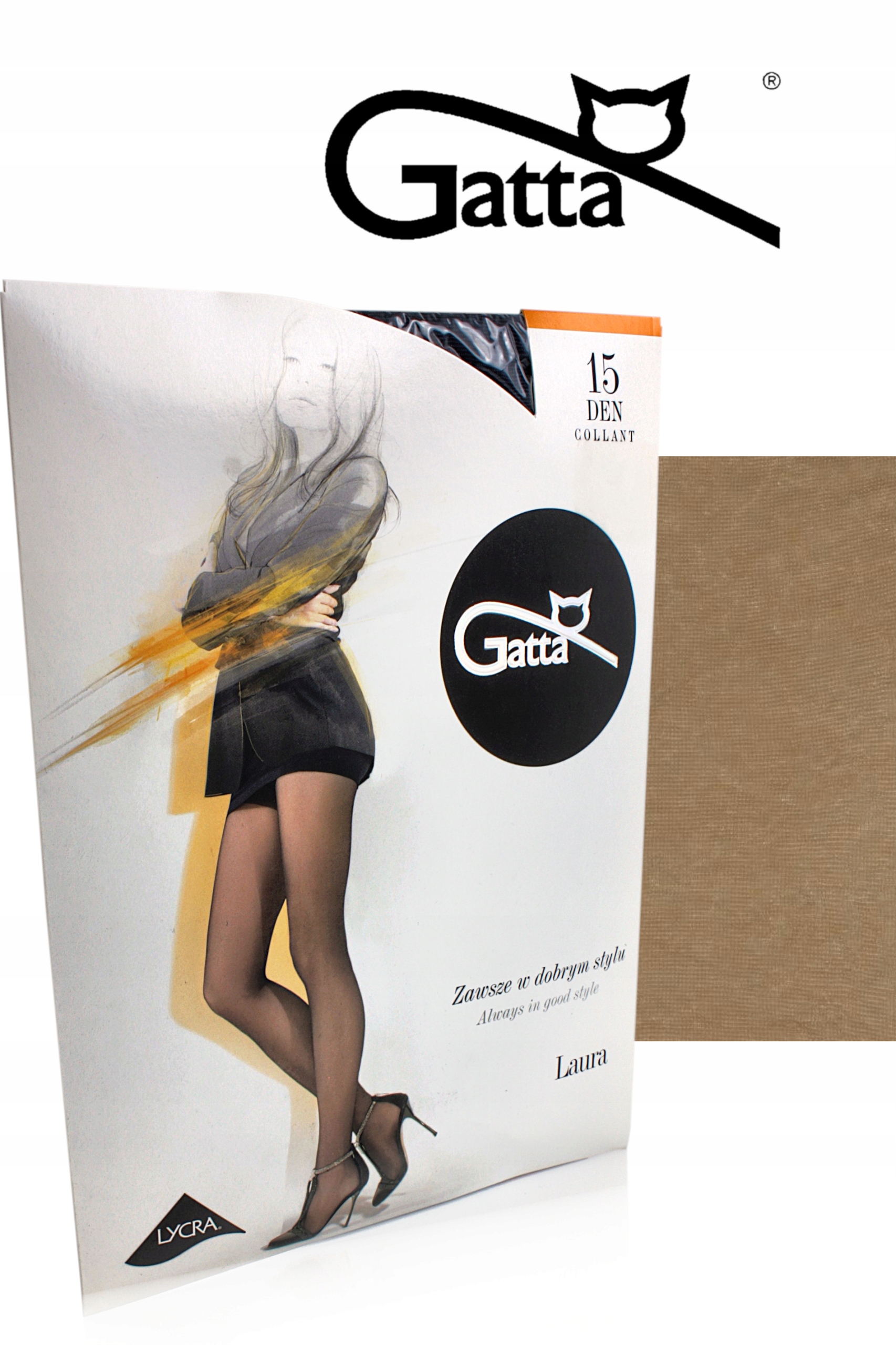 

Gatta rajstopy Laura 15den 3