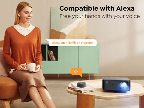 Projektor do Kina Domowego Smart TV Android LCD WiFi6 Full HD JBL Yaber K2S Technologia wyświetlania LCD