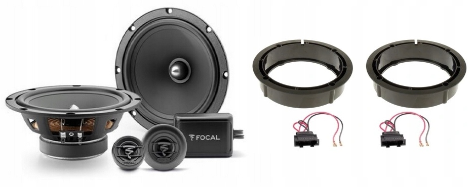 Focal ASE-165 Vw Golf 4 5 6 Passat B5 B6 Polo 4 5 T5 Reproduktory 165 mm
