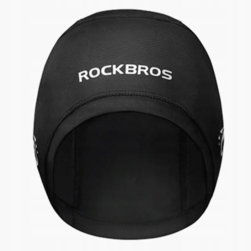 ROCKBROS LETNIA CZAPKA ROWEROWA POD KASK Z ODBLASKIEM WYCIĘCIA NA OKULARY