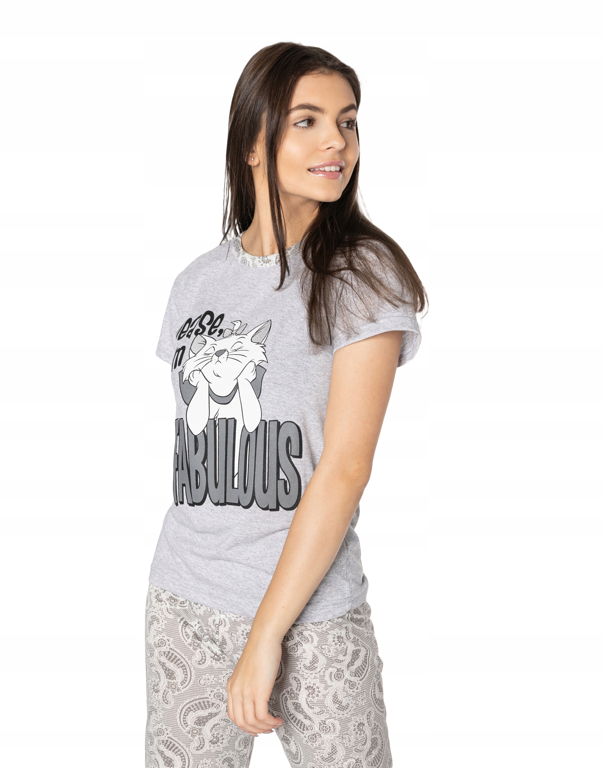 

Piżama Damska z Bawełny Piżamka Komplet 5044-5 r M