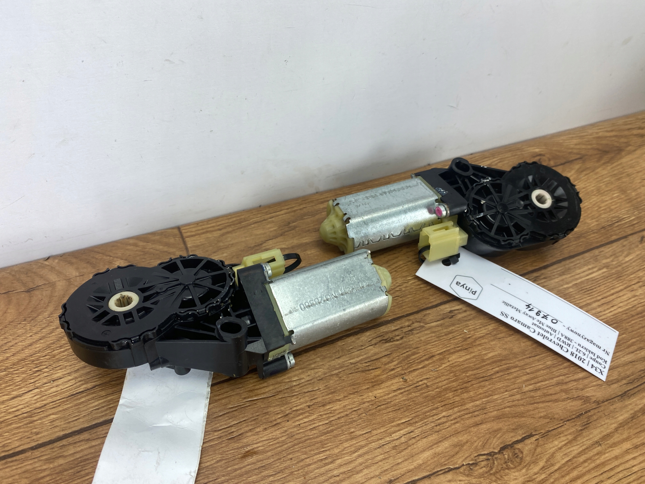 Micro moteur Contrôle Siège Chevrolet Camaro SS 2016+ USA