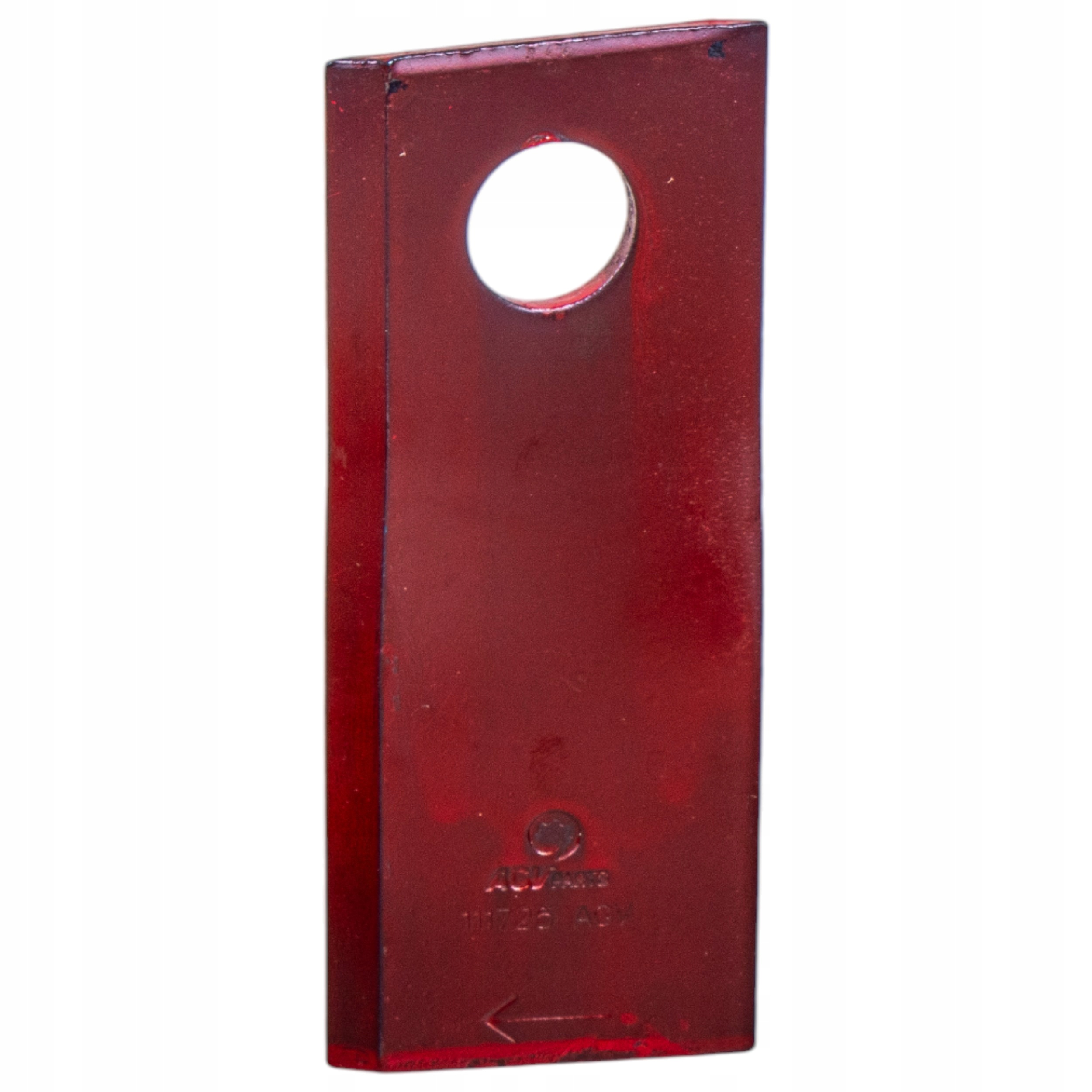 NÓŻ NOŻYK DO KOSIARKI ROTACYJNEJ VICON 90258700 120x48x4mm FI 18,5mm PRAWY