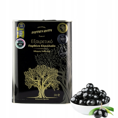 Oliwa Z Oliwek Extra Virgin Voliotis Family 3000 ML Grecka