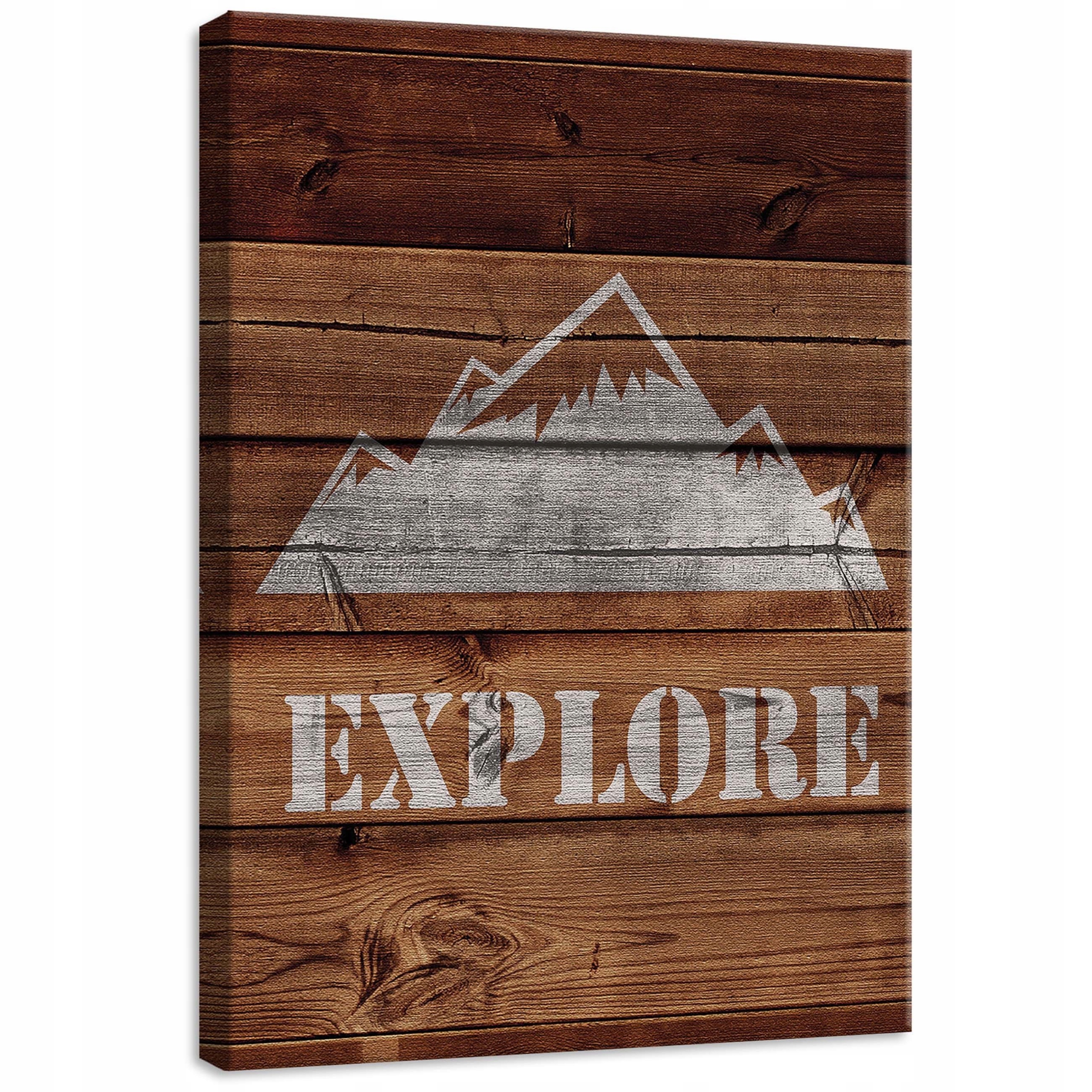 Obraz 50x70 Hory prozkoumejte rustikální strom dobrodružství příroda cestování