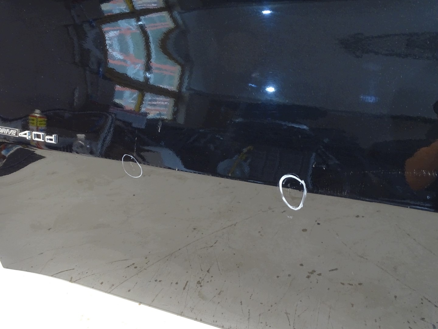 door left front left front BMW X6 E71 LAKIER 475