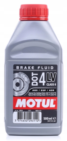 

Płyn Hamulcowy Motul DOT4 LV 0,5L Abs Esp Asr Tc