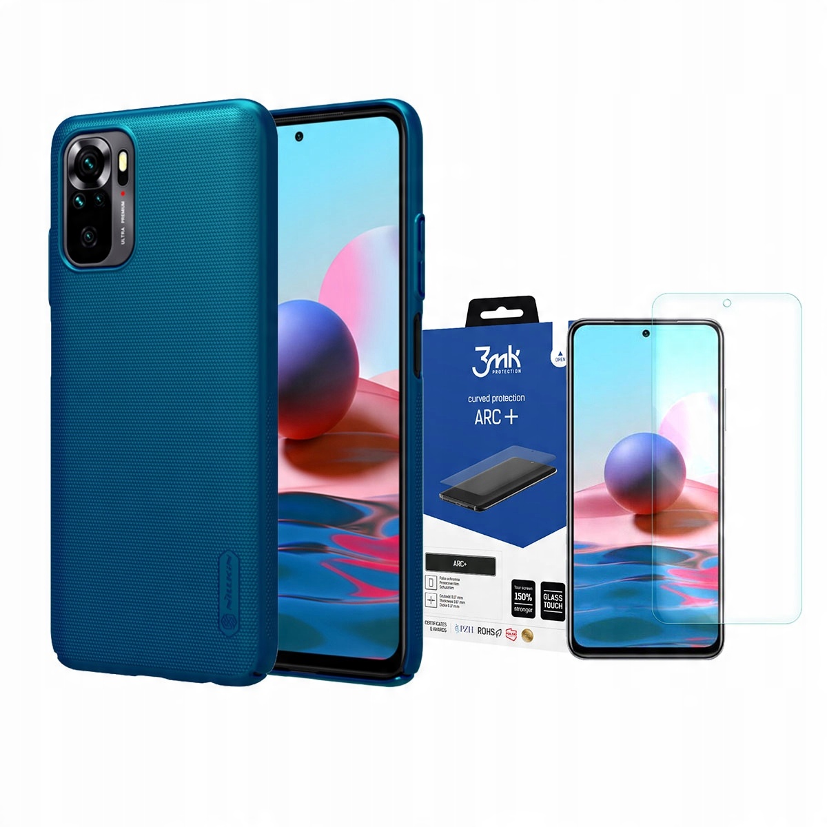

Nillkin Etui Do Xiaomi Redmi Note 10 + Folia 3MK
